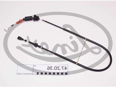 Gaskabel - Gasklep kabel - Motoronderhoud - Nieuw onderdeel - 1230 mm - null