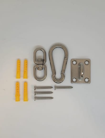 Jumada's - Plafondhaak - Bevestigingsset - Ophangsysteem - RVS Zilver