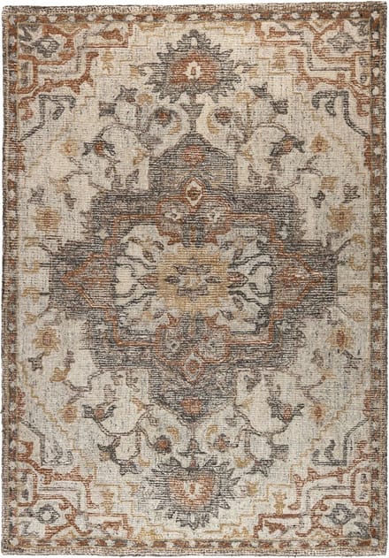 Dutchbone Amori Vloerkleed Grijs/Brick