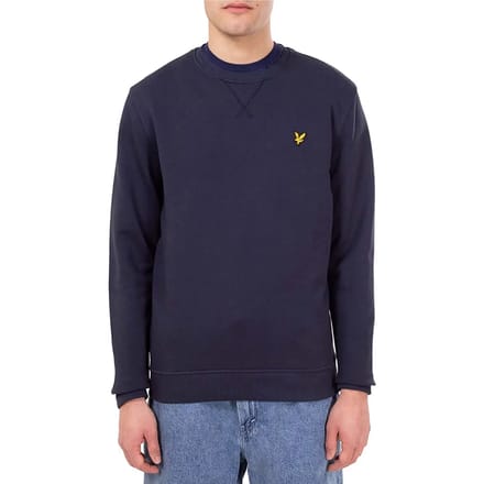 Lyle & Scott Sweat Crewneck Dark Navy - Maat M - Heren - Sweaters