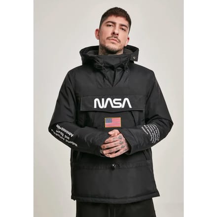 Urban Classics NASA - NASA Windbreaker jacket - XS - Zwart