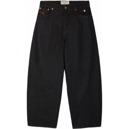 rauwe denim baloonbroek