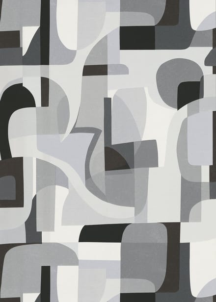 Erismann Vinylbehang 10432-10 - Gentle - Abstract Wit - 53cm x 10.05m