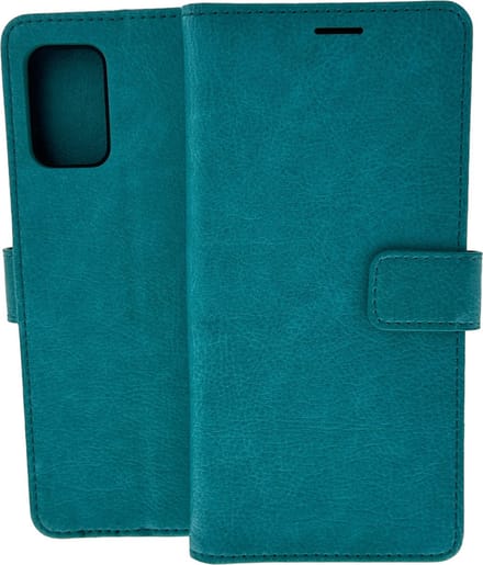 Portemonnee Book Case Hoesje Geschikt voor: Samsung Galaxy A02s turquoise