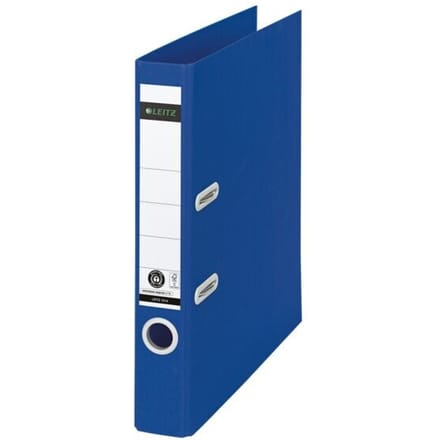 Ordner Leitz Recycle 180° 50mm karton A4 blauw
