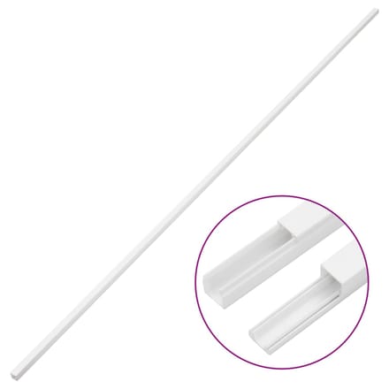 vidaXL - Kabelgoot - 25x16 - mm - 10 - m - PVC