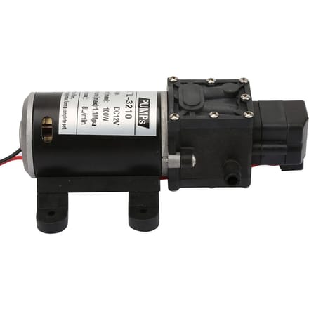 Elektrische Membraan Zelfaanzuigende Hogedruk Waterpomp Met Drukschakelaar 12V 100W