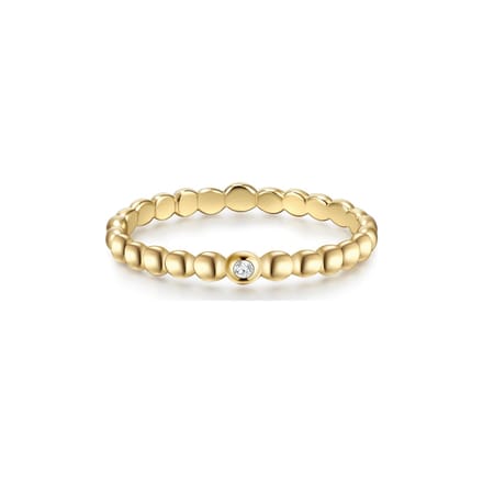 Gems München Dames Dames ring 925 sterling zilver 60 Geelgoud 32019741