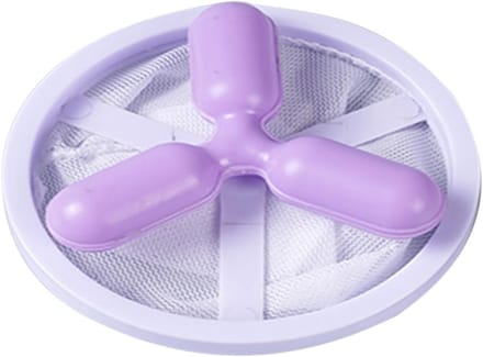 Pluisvangers Wasgoed - Haarfilter Wasmachine - Kleding Schoon Houden - Herbruikbaar Ontwerp - 17x9cm - Paars