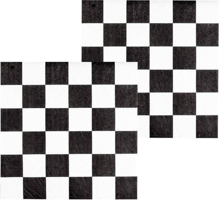 Boland - Tafeldecoratie - Race Servetten 33x33cm 12 stuks