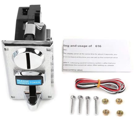 Dailygoody - Game Coin Acceptor - Multi Coin Operated - Betrouwbare Timer Controller - Geschikt voor Game Mechanisme - Professionele Kwaliteit - Ideaa