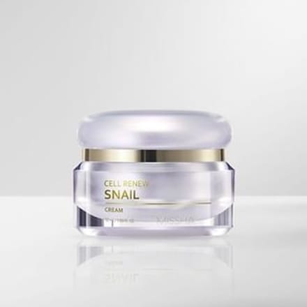 Missha, Super Aqua, Cell Renew Snail Cream, 1.75 fl oz (52 ml) beige