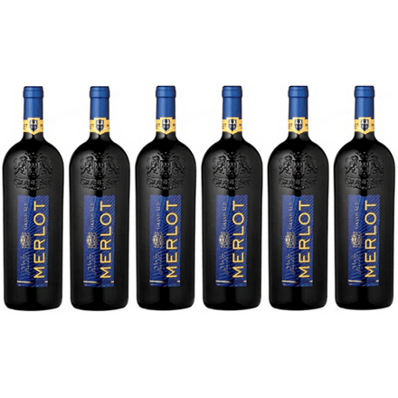 Grand Sud Merlot Landwijn - 6 x 1 L