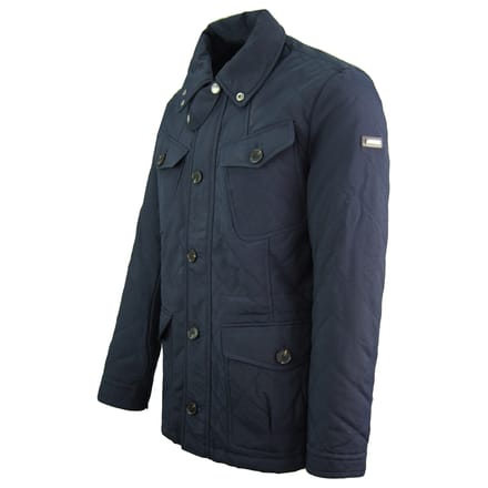 Hackett Londen Fenton Heren Navy Jas