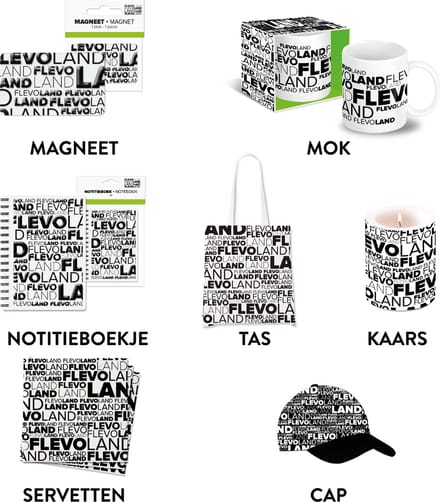 Flevoland voordeelpakket - Souvenirs Nederland - Cadeau man en vrouw