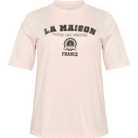Dames-T-shirt KAFFE Curve Tasha