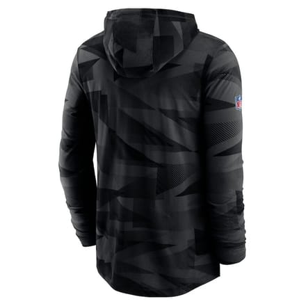Nike Dri-Fit NFL Las Vegas Raiders Zwart Pullover Heren Sideline Hoodie NKD8 00A