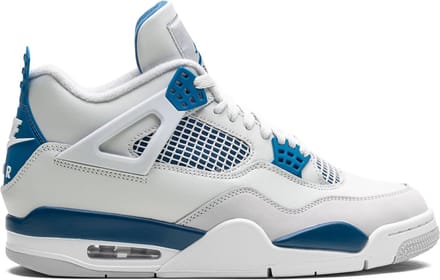 Air Jordan 4 Retro - Unisex - Military Blauw - Maat EU 40