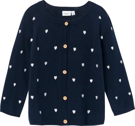 NAME IT - NMFBEHEART LS KNIT CARD - Meisjes - Cardigans
