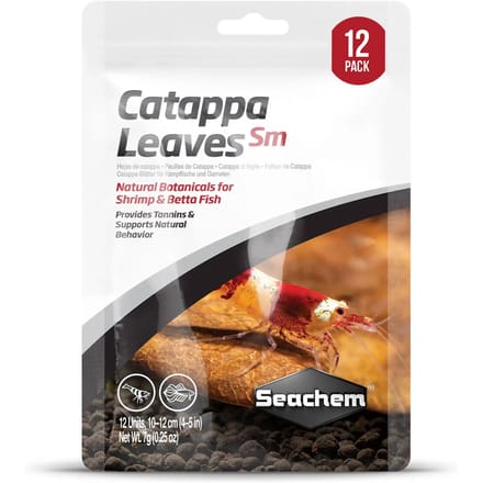 Aquarium decoratie Seachem Catappa Leaves (x12)