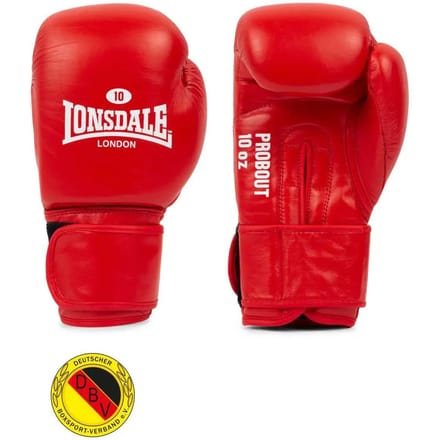 Lonsdale Probout Dbv Contest bokshandschoenen van leer