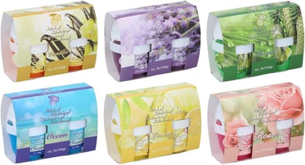 Active Air Luchtverfrisser- ACTIVE AIR Airfresh gel 140g- Assortiment