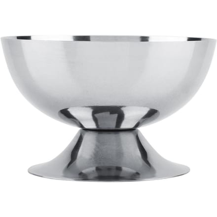 RVS IJscoupes Serveer Dessert Schalen Kommen voor Salade Fruit Pudding(Kort) white