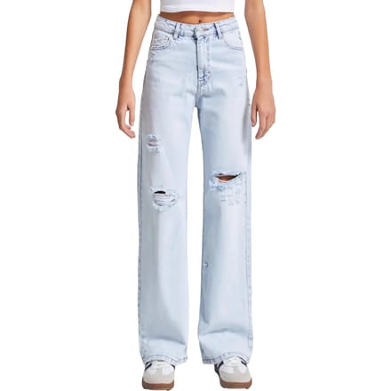 It's Basic - Straight High Rise Jeans
