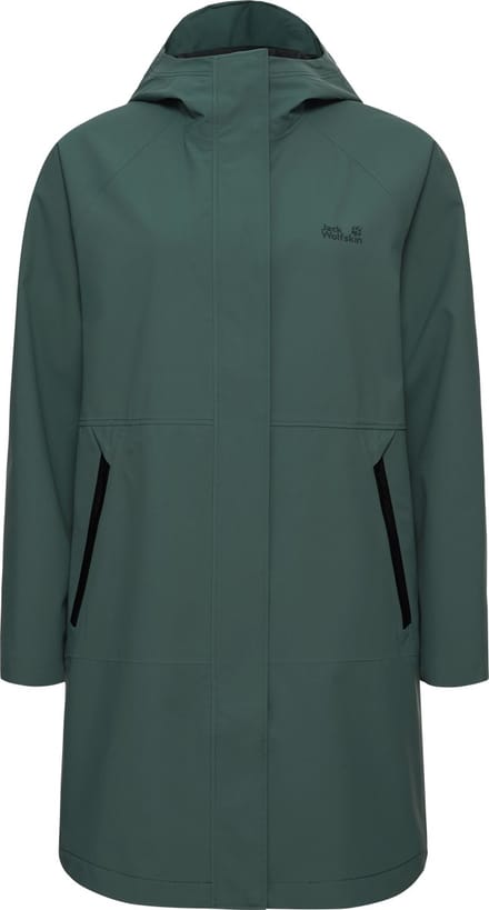 Jack Wolfskin ONERA 2L COAT W Dames Outdoorjas-sago palm