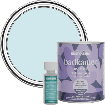 Rust-Oleum Blauw Badkamer Tegelverf Hoogglans - Eucalyptus 750ml