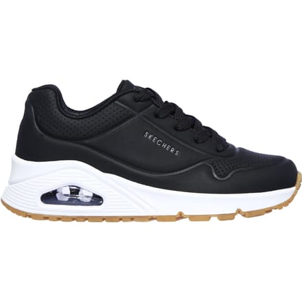 Skechers Uno - Stand On Air Meisjes Sneakers - Black