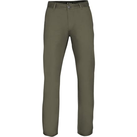 Asquith & Fox Heren Klassieke Casual Chinos/Trousels (Leisteen)