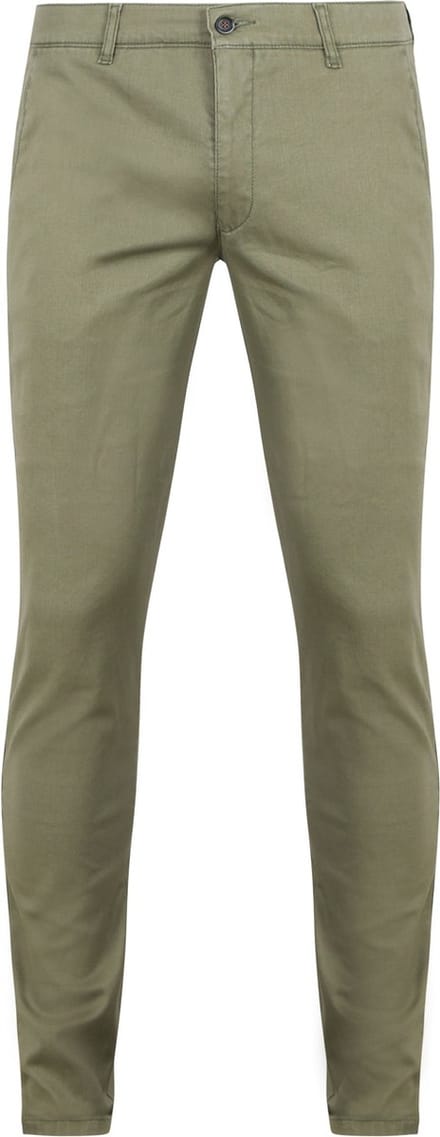 Suitable Chino broek Pico Groen - Maat 54 - Heren - Mannen broeken