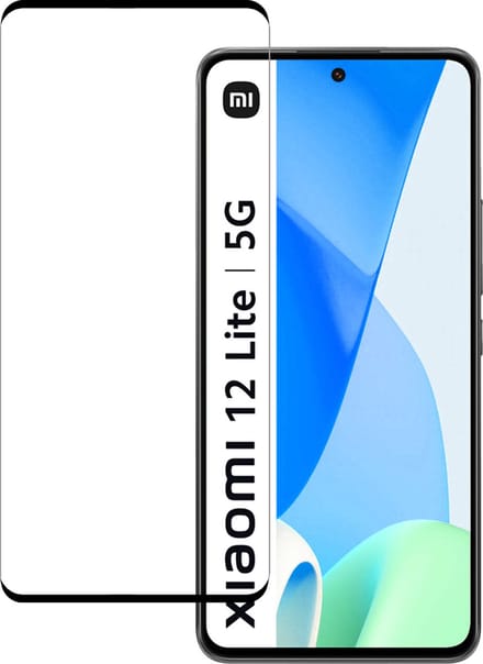 Screenprotector - Geschikt voor Xiaomi 12 Lite - Full Cover - Gehard Glas - Beschermglas - Tempered Glass - Screen Protector