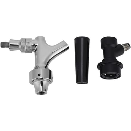 G5/8 Niet-Verstelbare Homebrew Bierfustkraan Bier Tappunt Kit Brouwaccessoire voor Thuisbar Pub gray