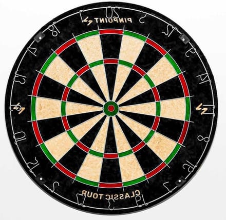 Dartbord - Trainingsbord Darts - Bar Spelletjes Spelen - Professionele Kwaliteit - 45.7 x 45.7 cm - Niet gespecificeerd