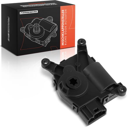 Frankberg 1x stelmotor mengklep airco voor VW Golf 5 6 CC Audi