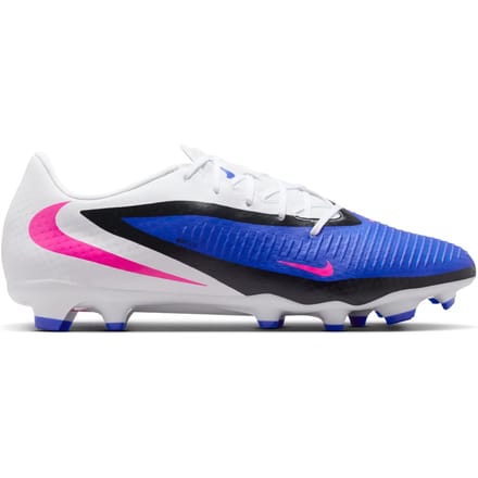 Nike phantom 6 low academy fg/mg in de kleur blauw.