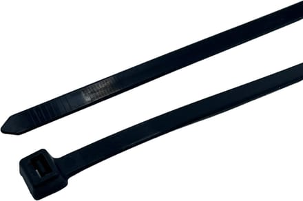 2.500 stuks | TOM | Bundelband | 7,6 x 450 mm | Tie wrap | Zwart