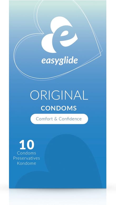 EasyGlide - Original Condooms - Condooms met Glijmiddel - 10 stuks