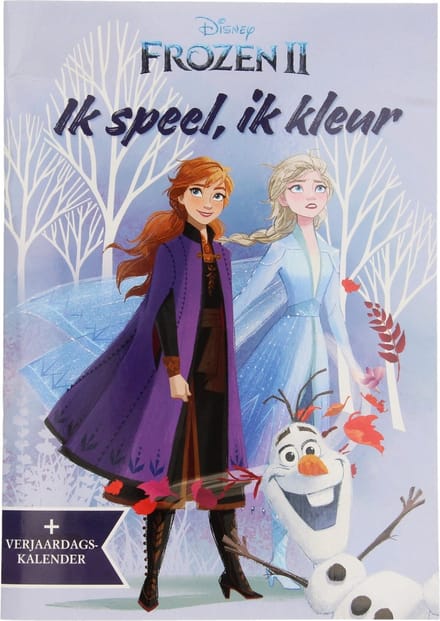 Frozen 2 Ik Speel, Ik Kleur + Verjaardagskalender