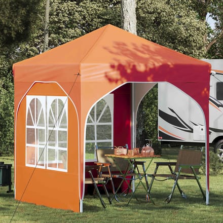 vidaXL - Pop-up - Feesttent - 192 - x - 192 - x - 245 - cm - Oranje