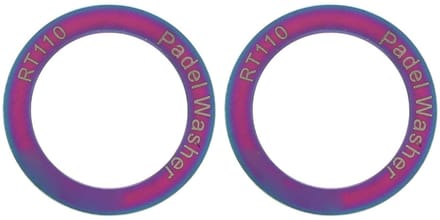 Dailygoods- Pedaalringen - 2 Stuks - Legering - Racefiets - Uitgebreide Pedaal - Oogverblindend