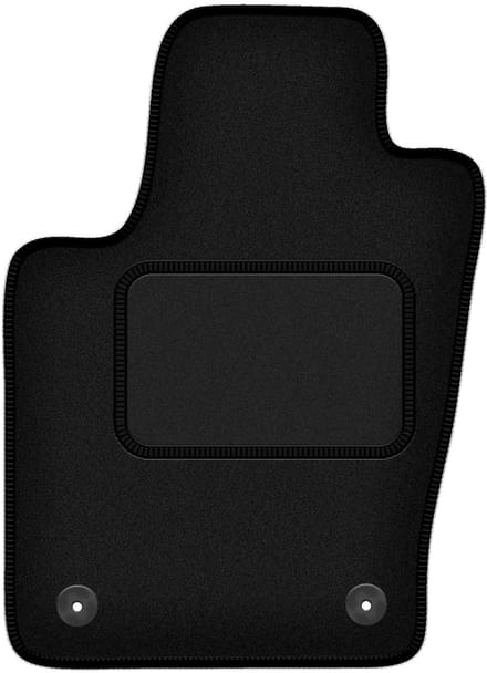 Bestuurdersmat zwart voor: Dodge Durango III 7-zits (2010-2020)