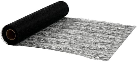 Tafelloper, b: 30 cm, zwart, 10 m