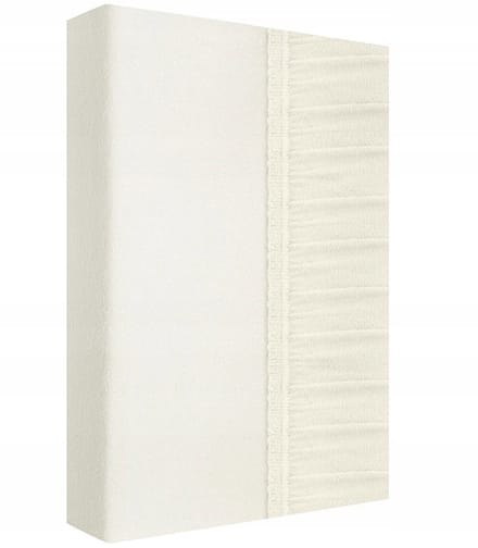 Fijne Frotte Hoeslaken met Elastiek 200x220cm Ecru