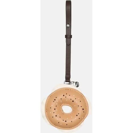 Kate Spade bag charm/tassenhanger NYC bagel multi