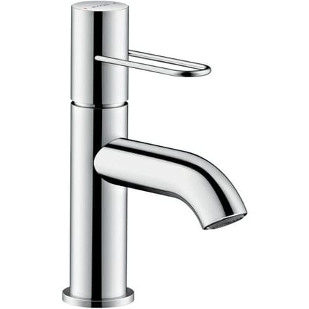AXOR Uno single-lever washbasin mixer 70 with bow handle and without pop-up waste 38021000