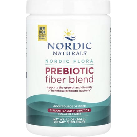 Nordic Flora Prebiotische Vezelmengsel Poeder, Zonder Smaak, 204G (7.2oz)