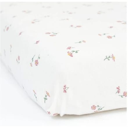 Prénatal wieg hoeslaken daisy Ivory White unisex